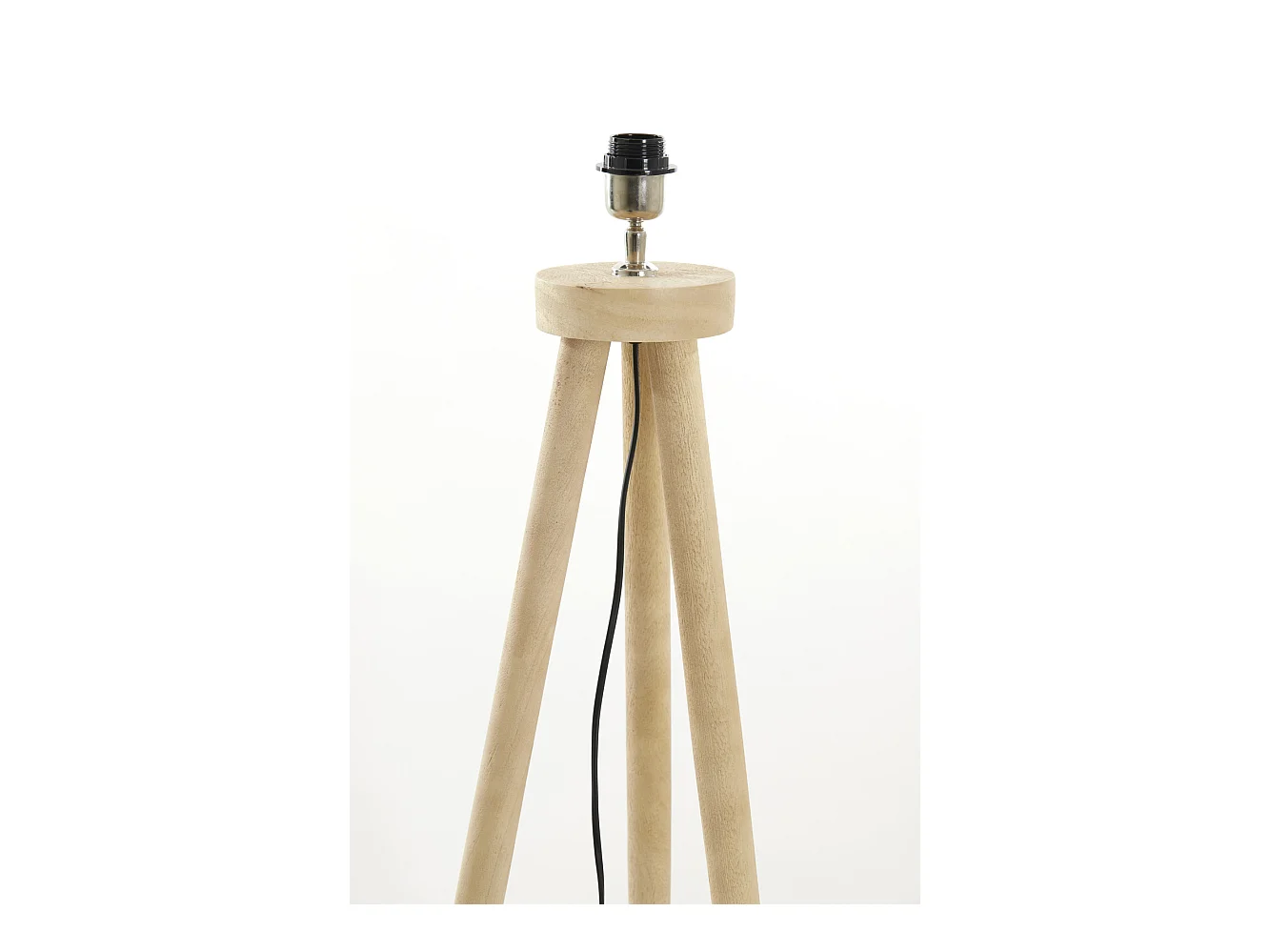 Vloerlamp ILIAS - Ø52x122cm - Bruin