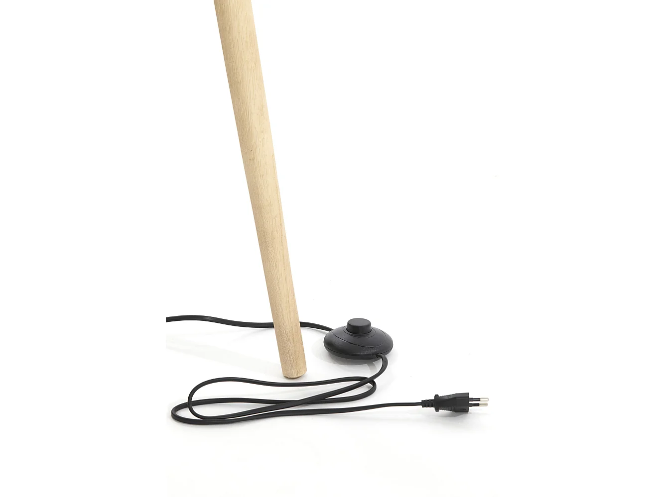 Vloerlamp ILIAS - Ø52x122cm - Bruin