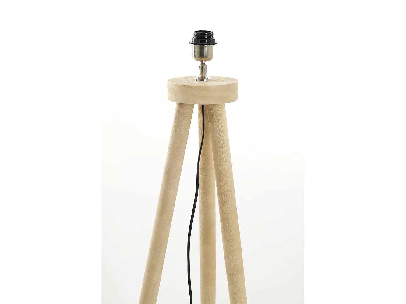 Vloerlamp ILIAS - Ø52x122cm - Bruin