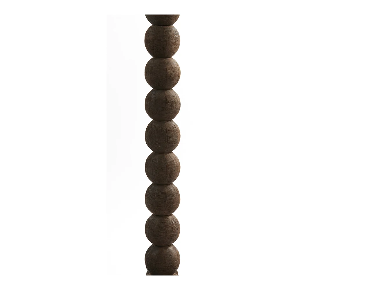 Lampadaire VEGLIO - Ø35x130cm - Marron