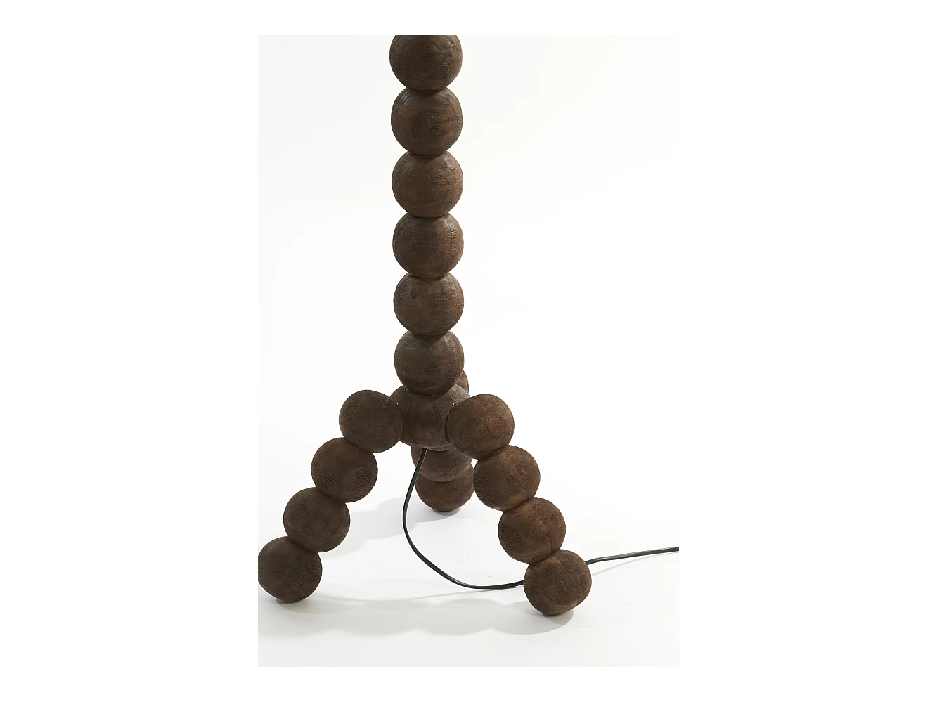 Lampadaire VEGLIO - Ø35x130cm - Marron