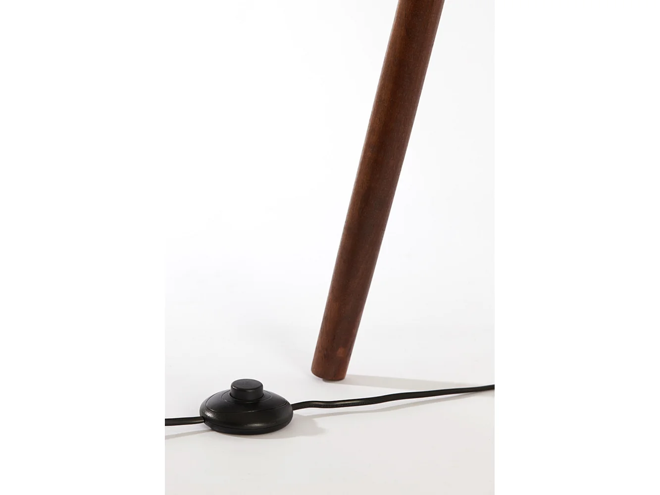 Lampadaire ILIAS - Ø52x122cm - Marron