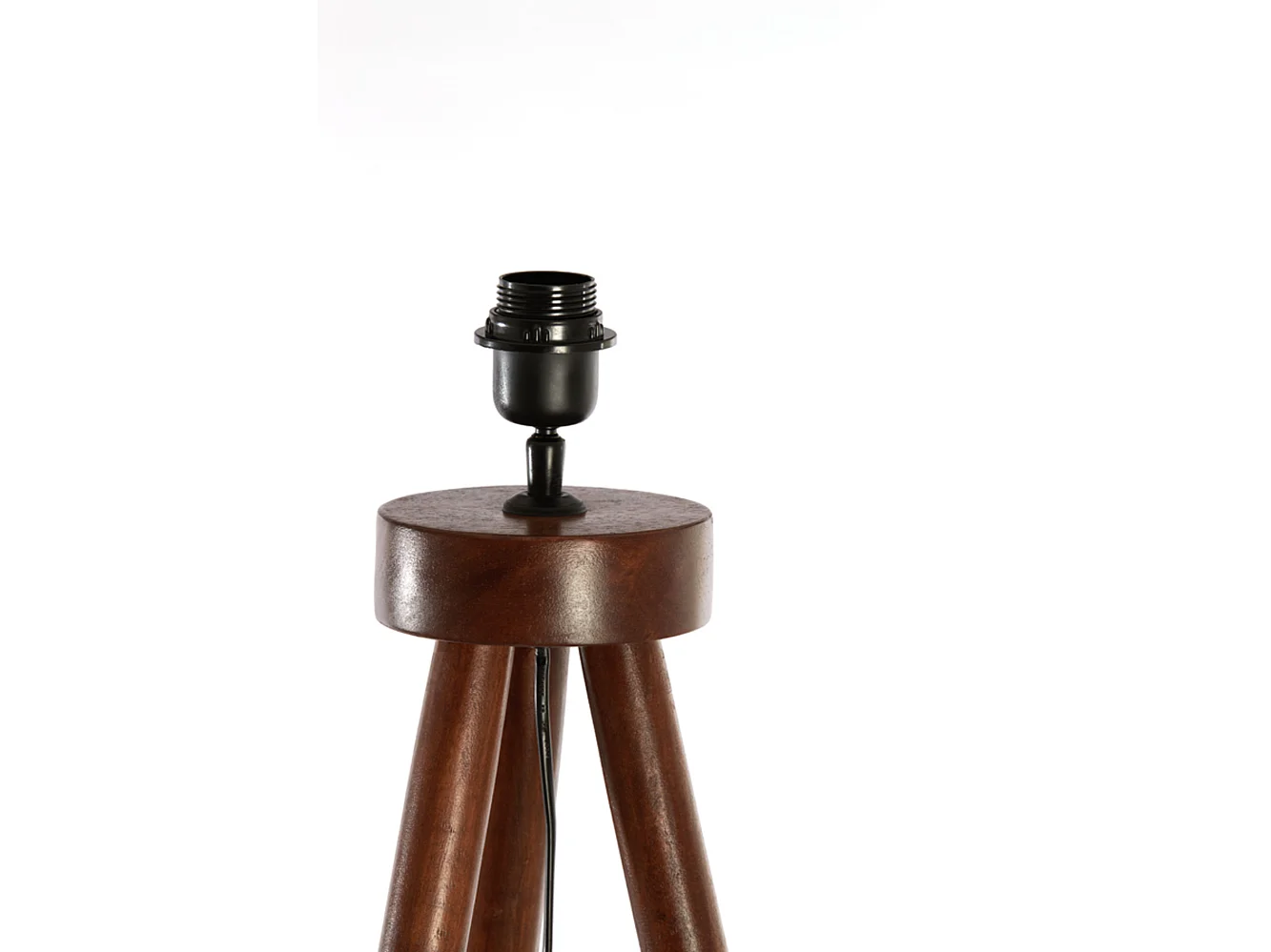 Lampadaire ILIAS - Ø52x122cm - Marron