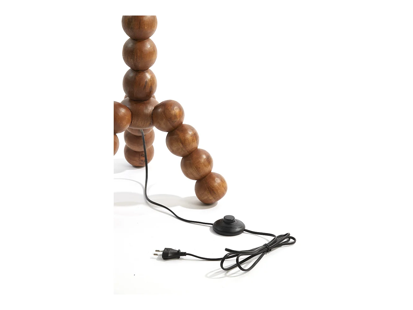 Lampadaire VEGLIO - Ø35x130cm - Marron