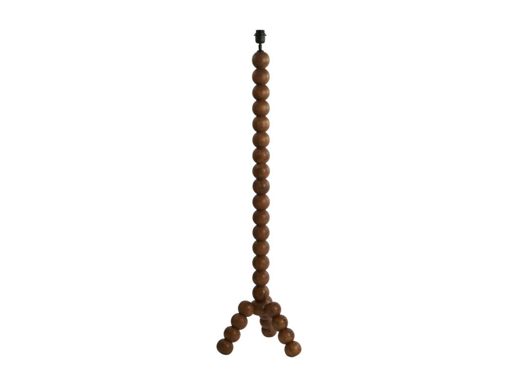 Vloerlamp VEGLIO - Ø35x130cm - Bruin