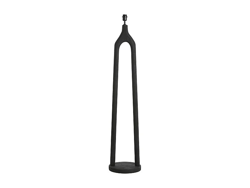 Lampadaire XITTA - Ø30x135cm - Noir