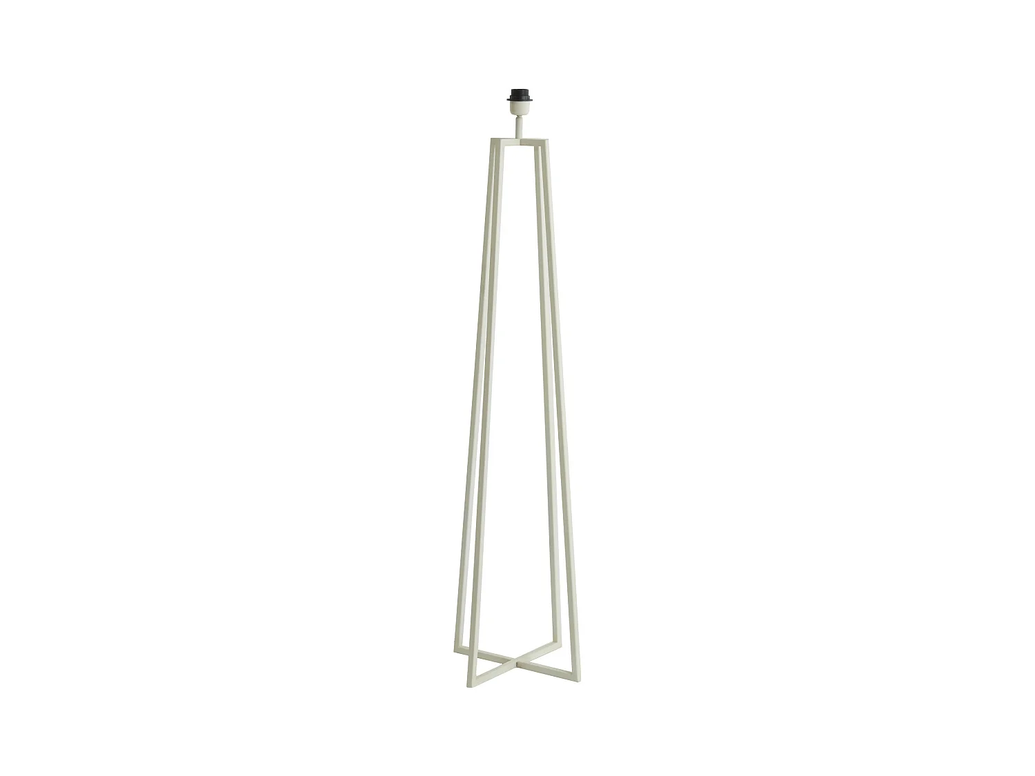 Lampadaire MILEY - Ø25x130cm - Blanc