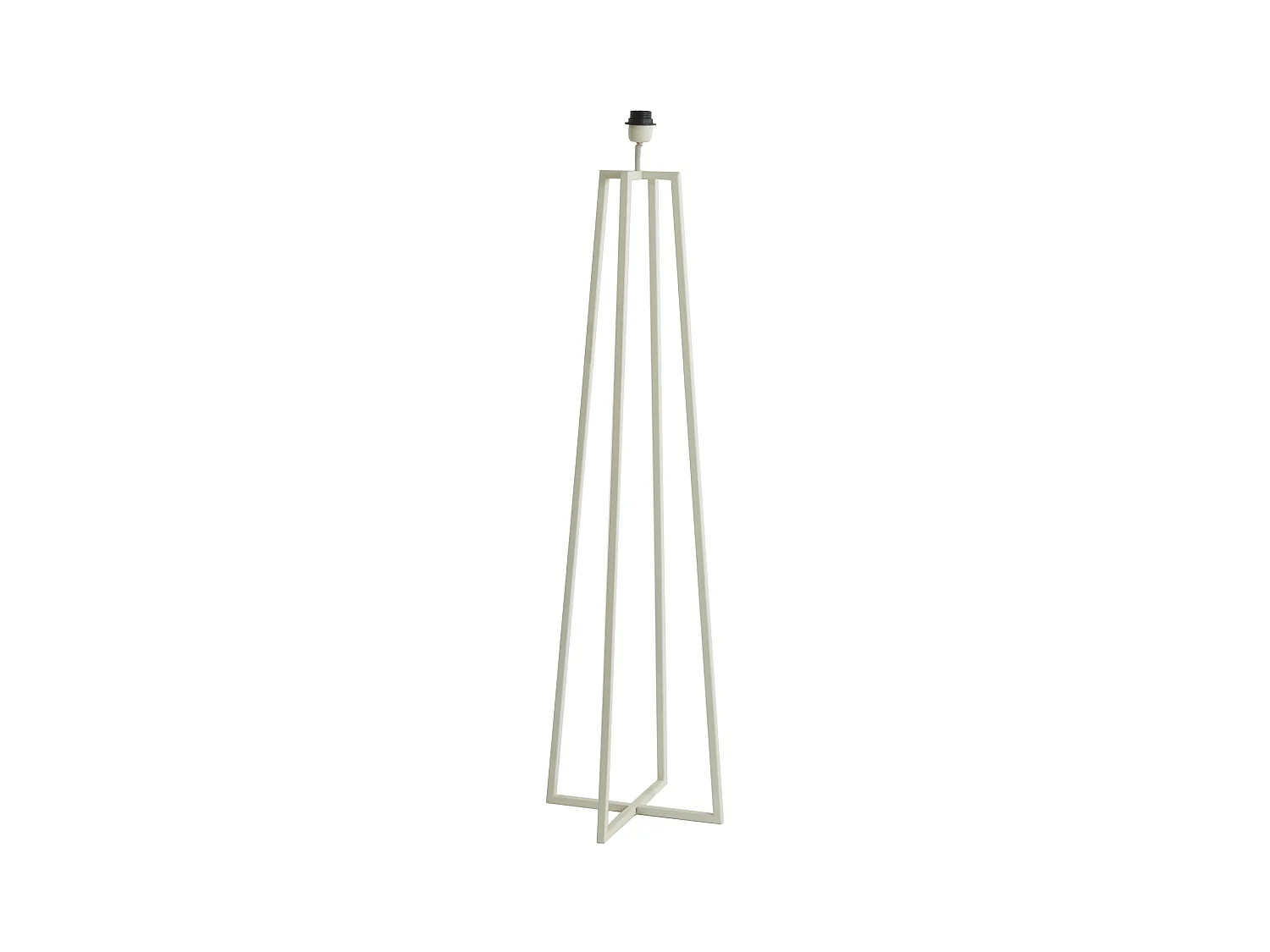 Lampadaire MILEY - Ø25x130cm - Blanc