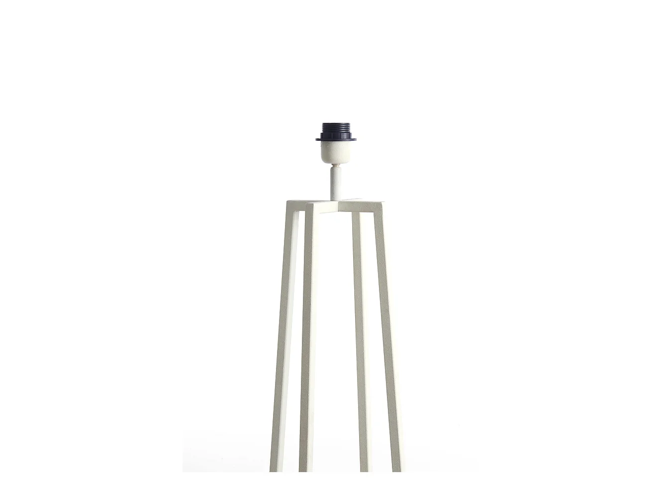 Lampadaire MILEY - Ø25x130cm - Blanc