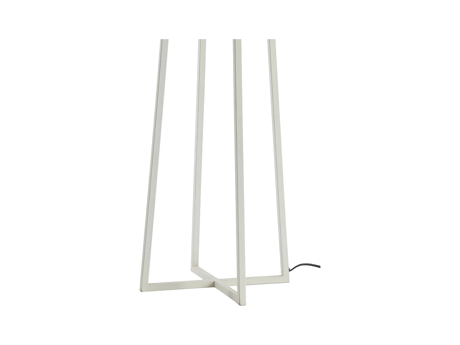 Lampadaire MILEY - Ø25x130cm - Blanc