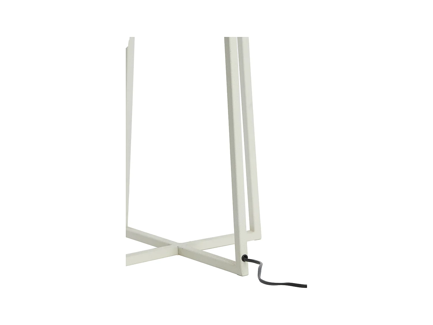 Lampadaire MILEY - Ø25x130cm - Blanc