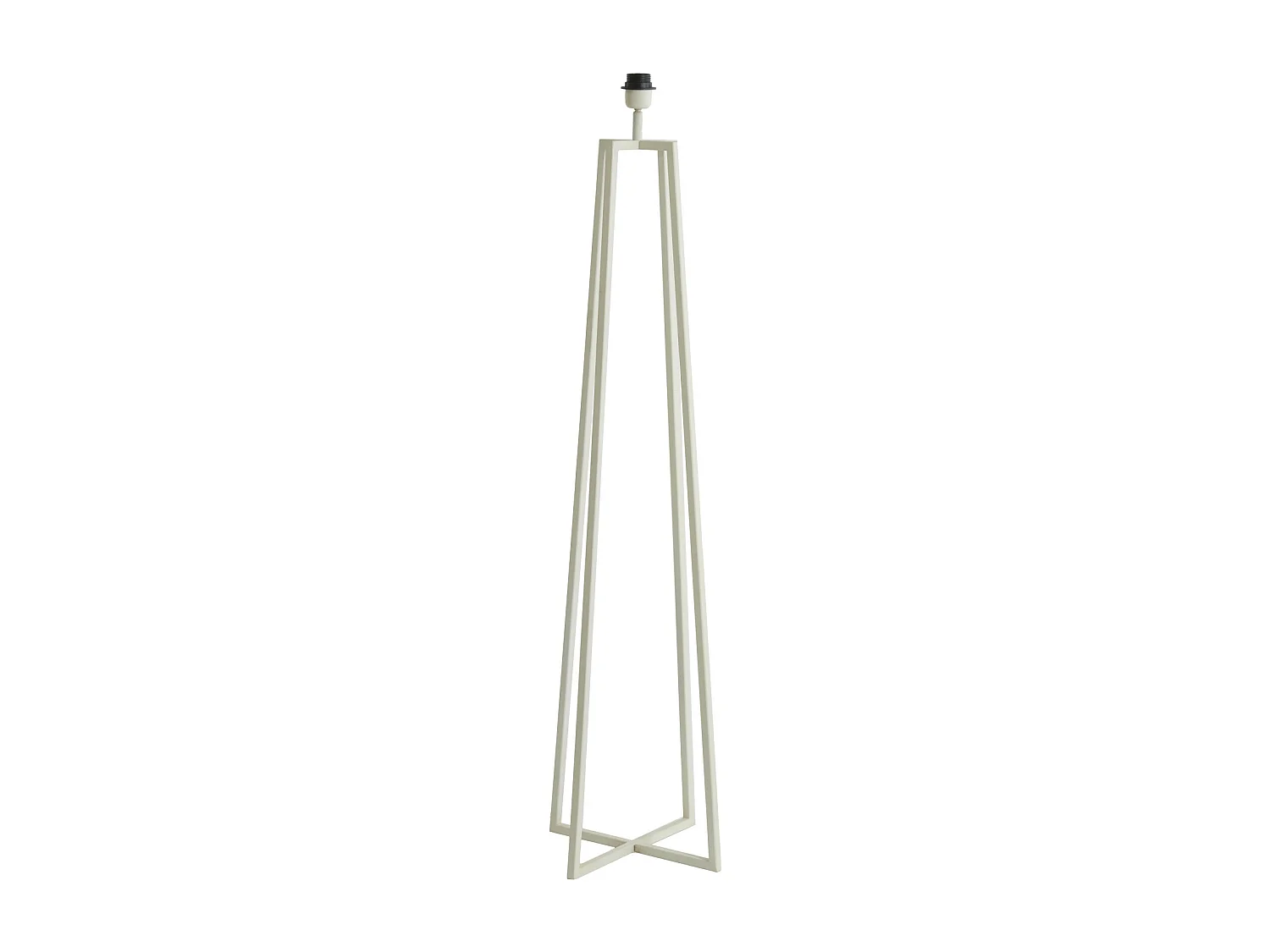 Lampadaire MILEY - Ø25x130cm - Blanc