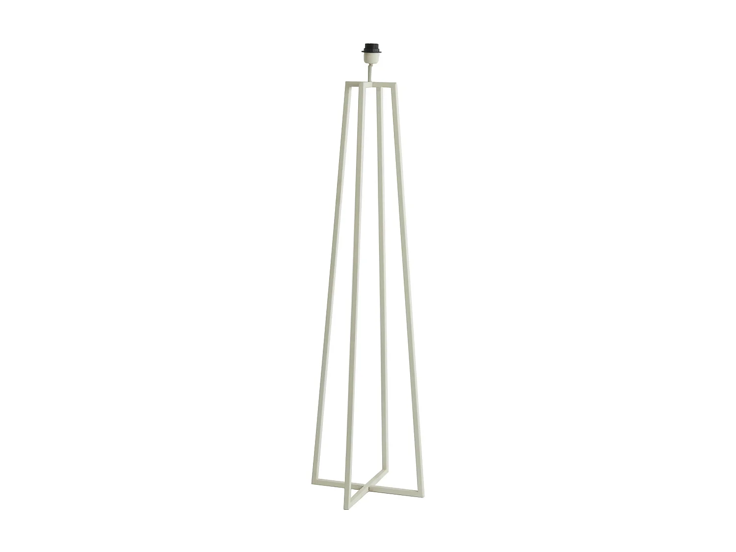 Lampadaire MILEY - Ø25x130cm - Blanc