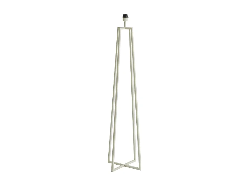 Vloerlamp MILEY - Ø25x130cm - Wit