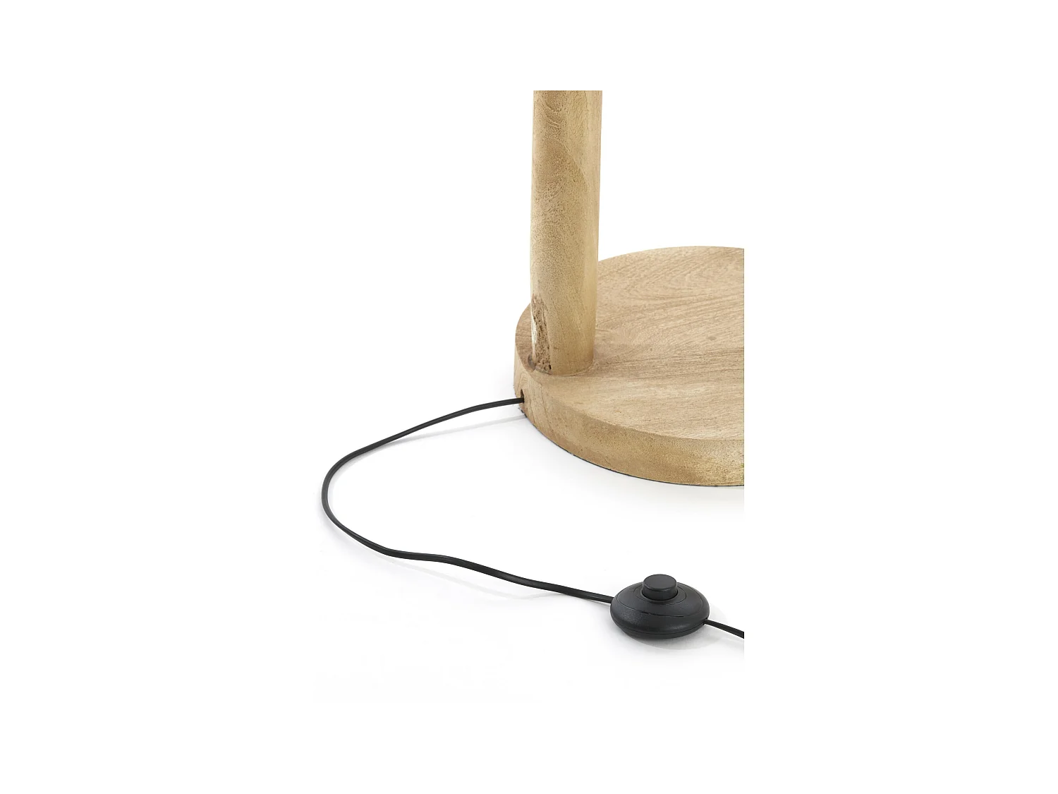 Lampadaire XITTA - Ø30x135cm - Marron