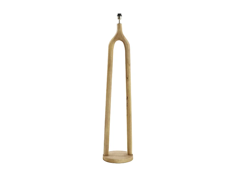 Lampadaire XITTA - Ø30x135cm - Marron
