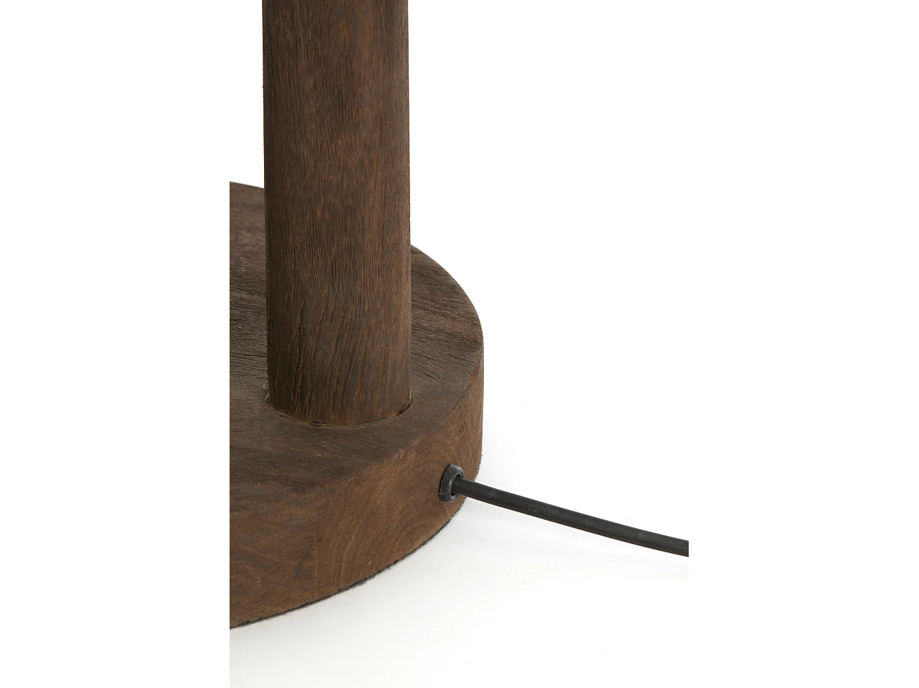 Lámpara de pie XITTA - Ø30x135cm - Marrón