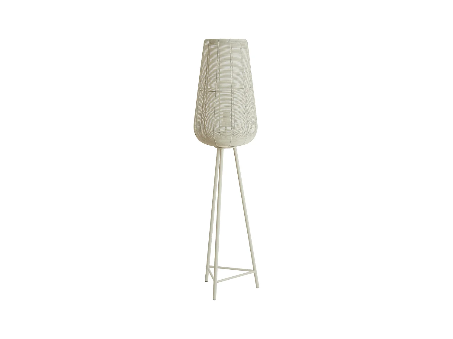 Stehleuchte ADETA - Ø37x147cm - Weiß