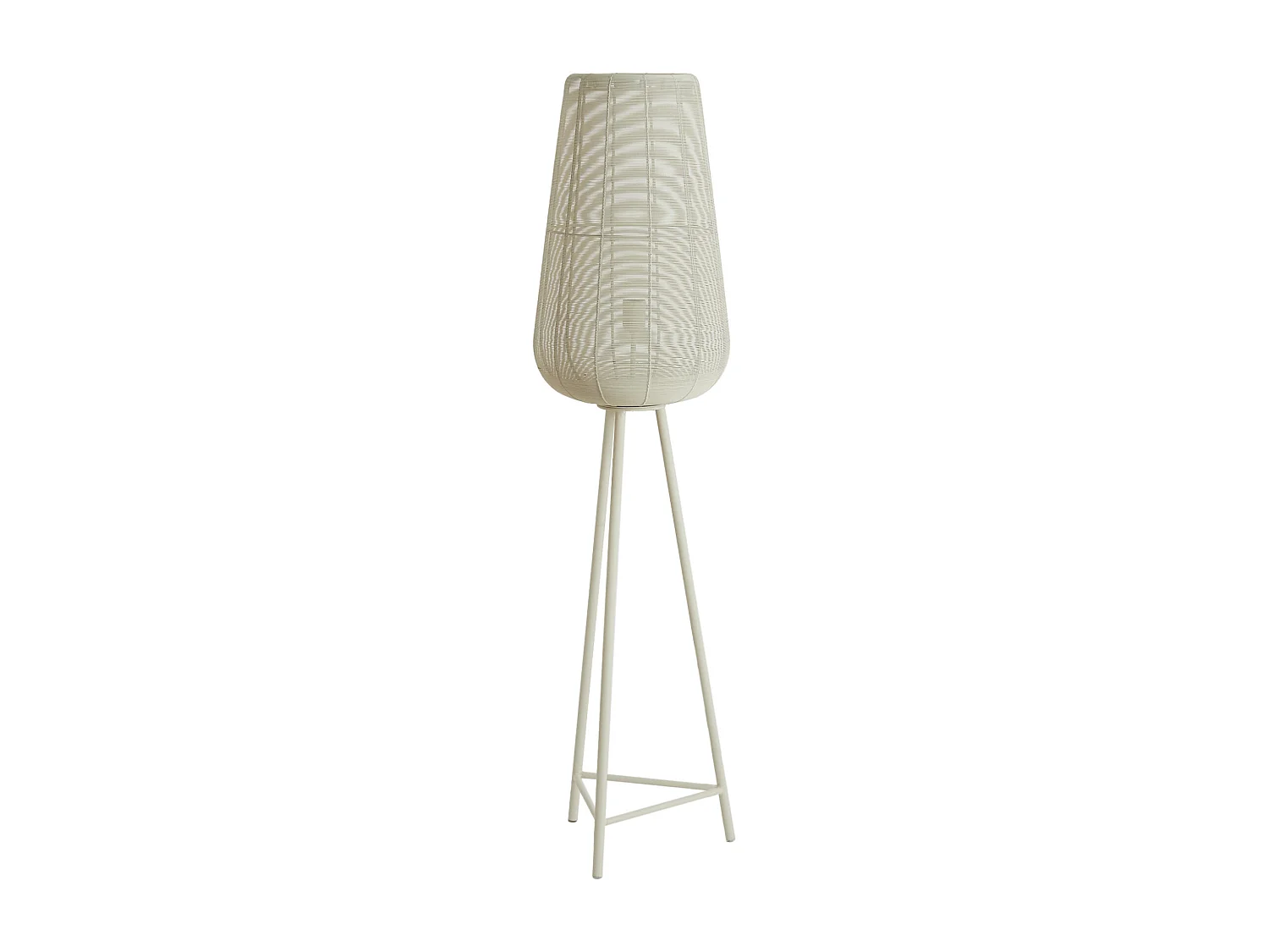 Lampadaire ADETA - Ø37x147cm - Blanc