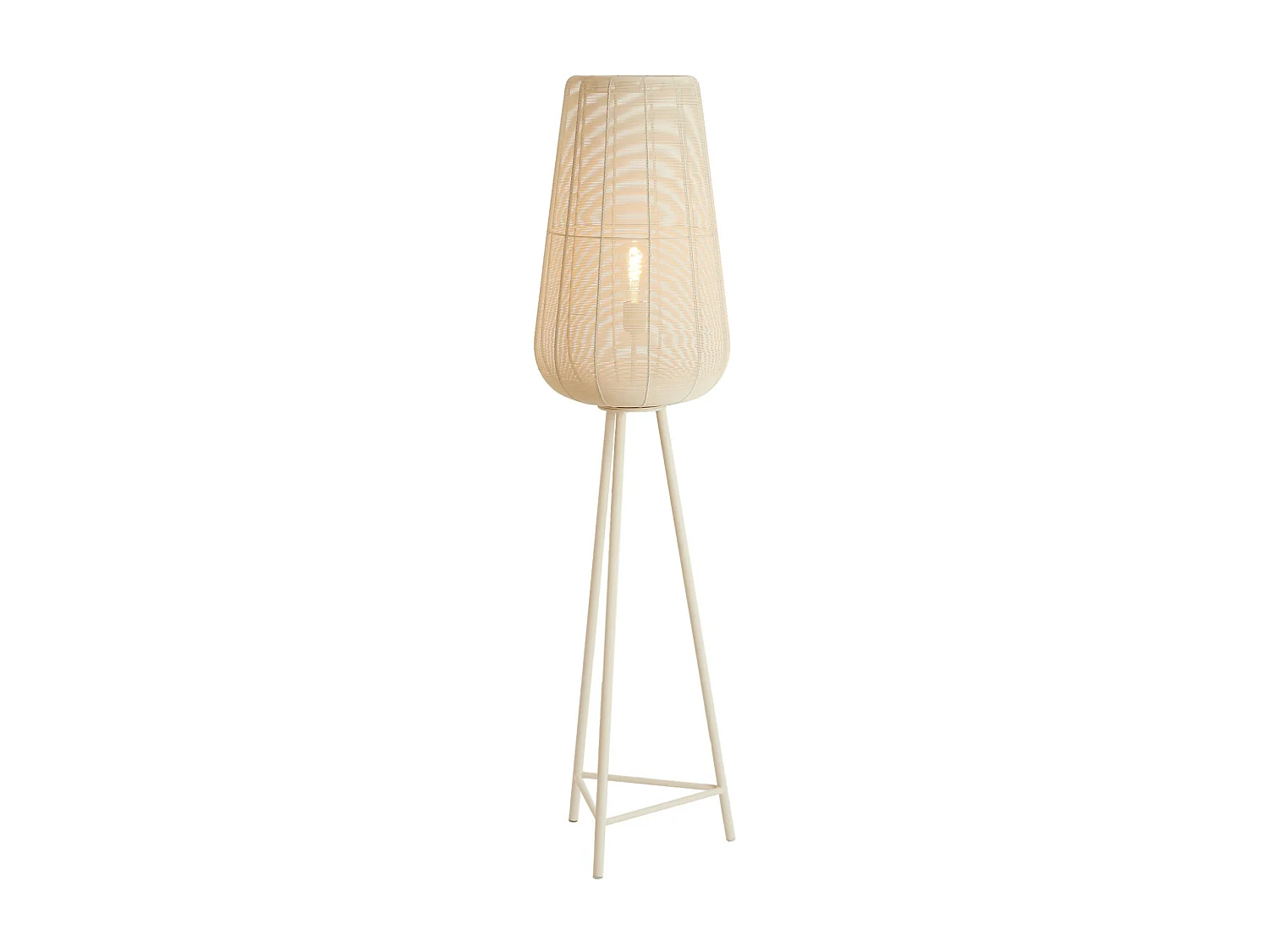 Lampadaire ADETA - Ø37x147cm - Blanc