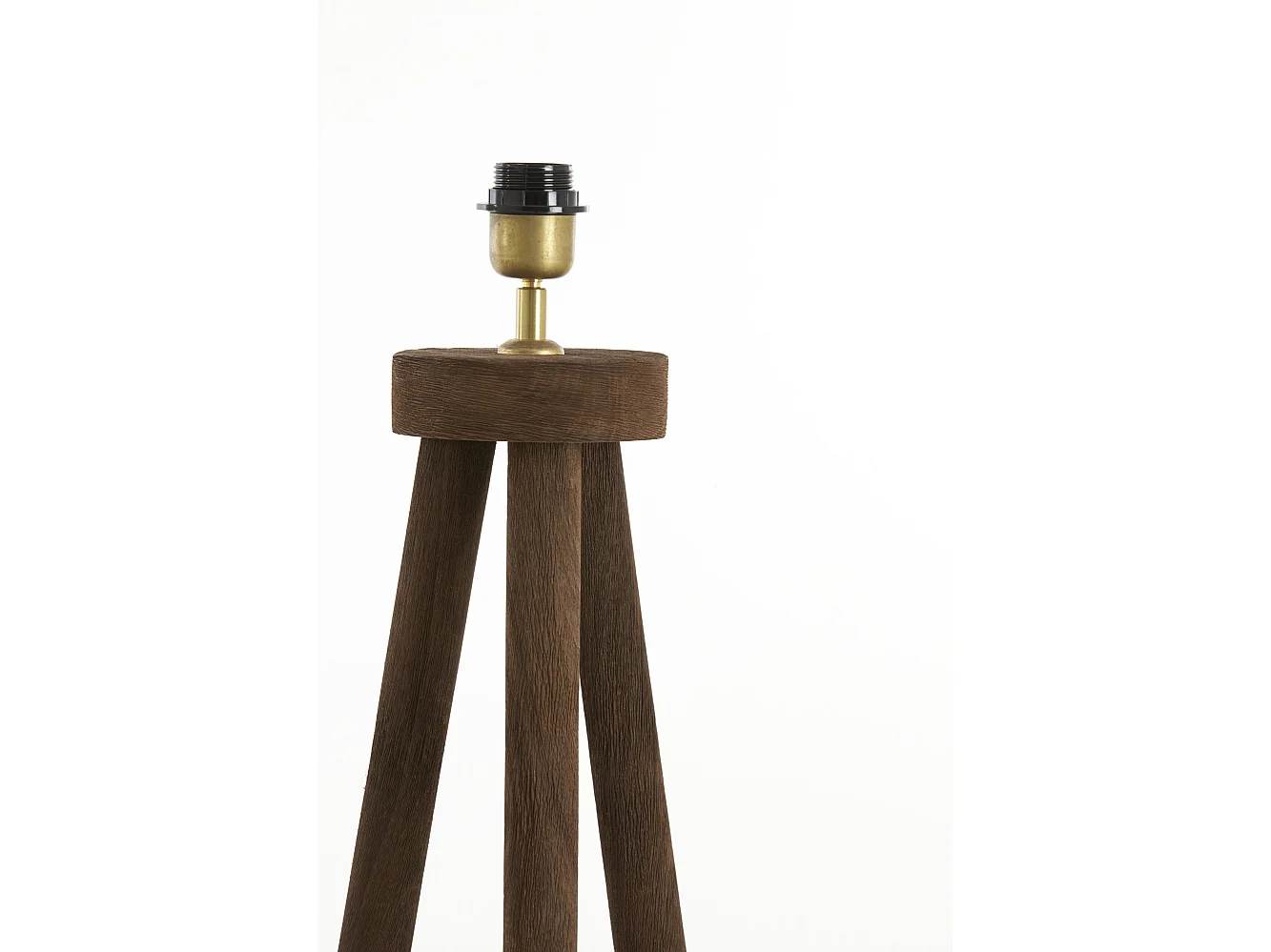 Vloerlamp ILIAS - Ø52x122cm - Bruin