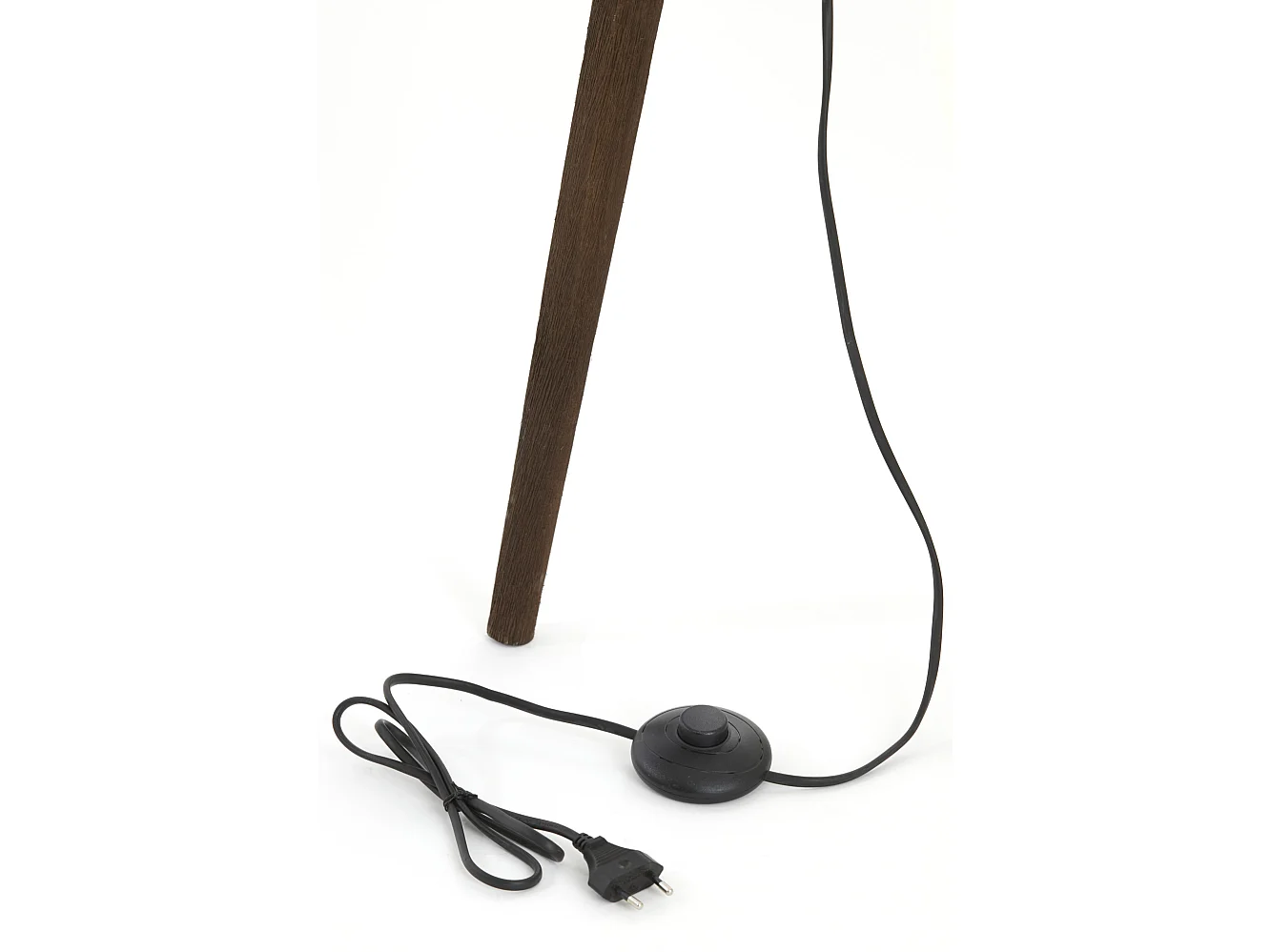 Vloerlamp ILIAS - Ø52x122cm - Bruin