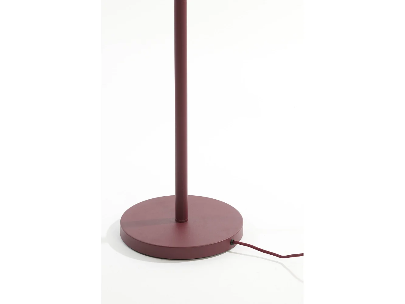 Lámpara de pie WASHINGTON - Ø25x148,5cm - Rojo