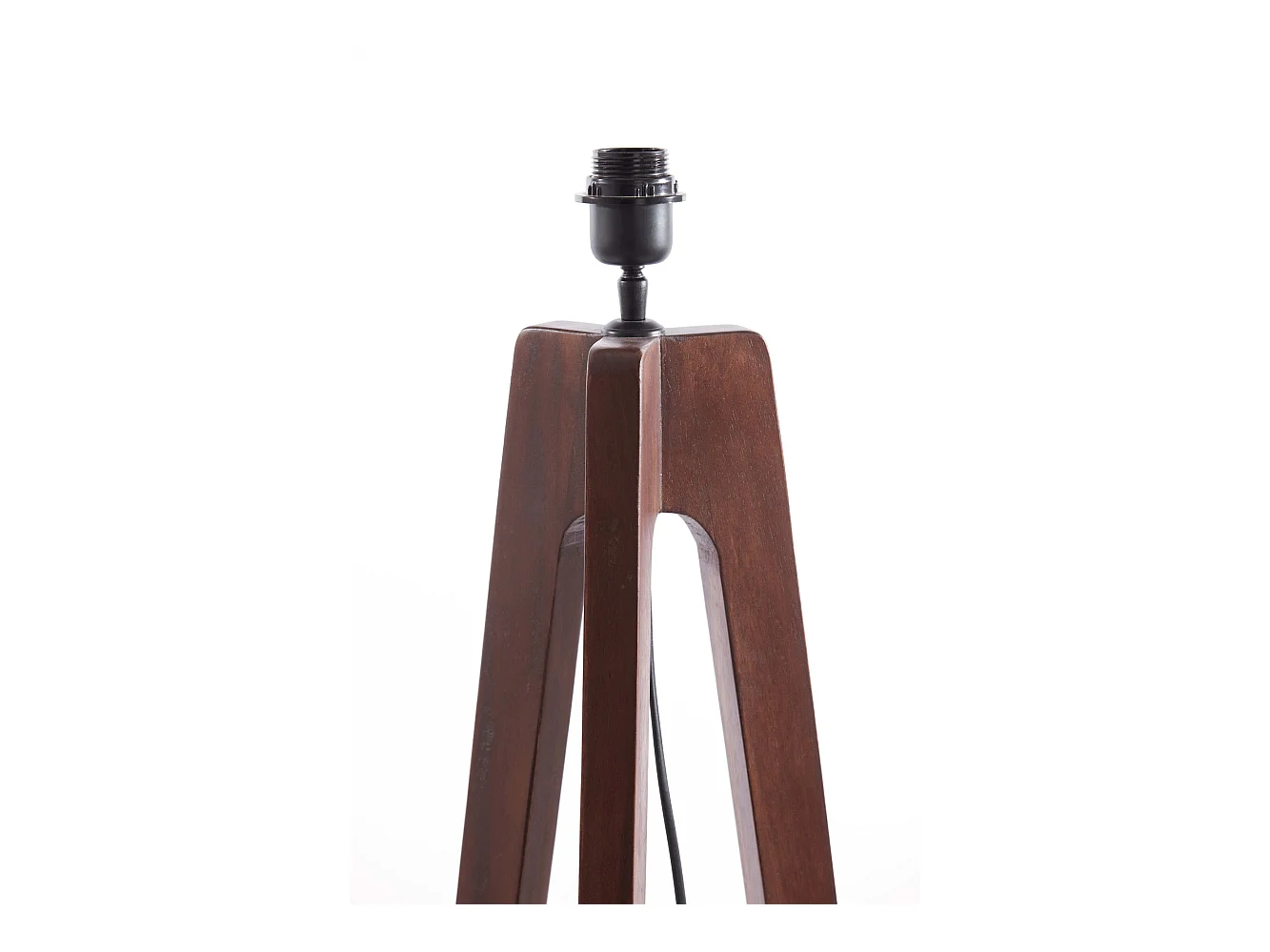 Vloerlamp TROINA - Ø35x110cm - Bruin