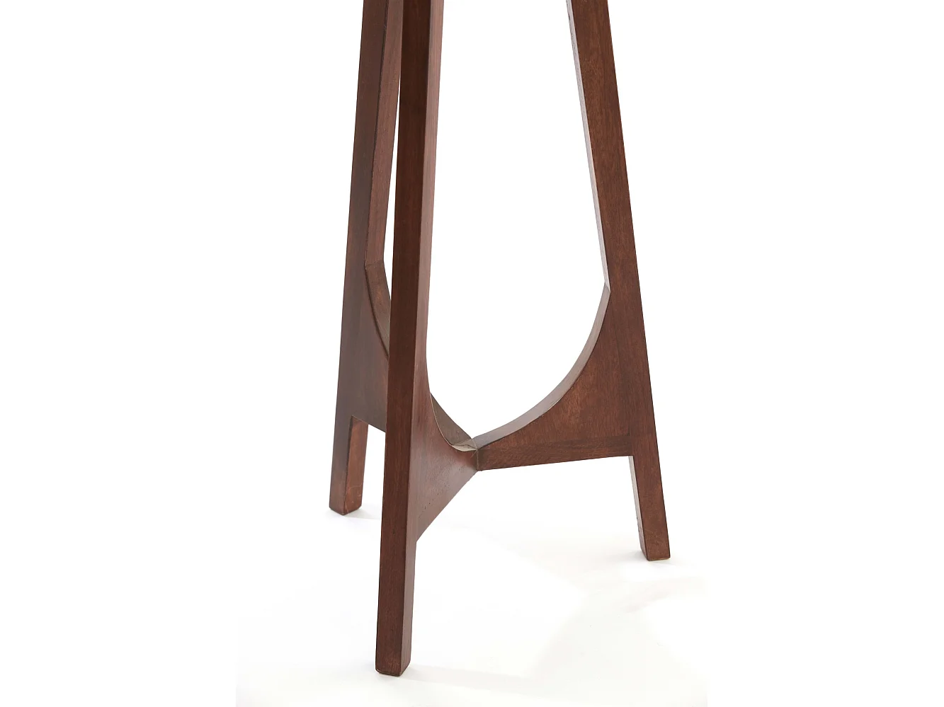 Lámpara de pie TROINA - Ø35x110cm - Marrón