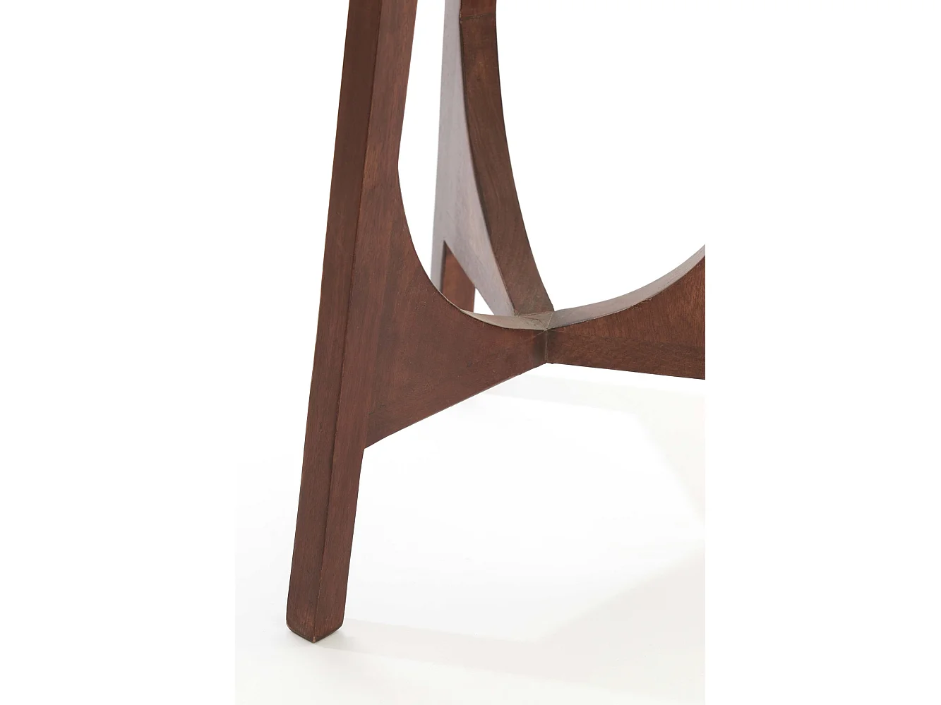 Lámpara de pie TROINA - Ø35x110cm - Marrón