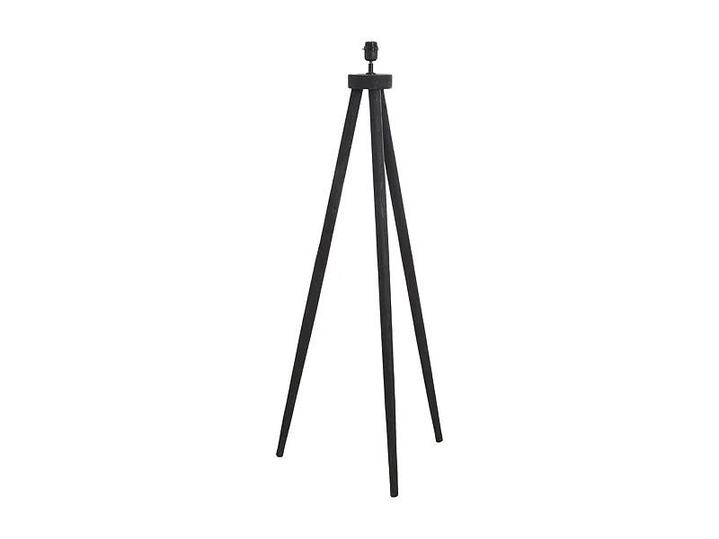 Lampadaire ILIAS - Ø52x122cm - Noir