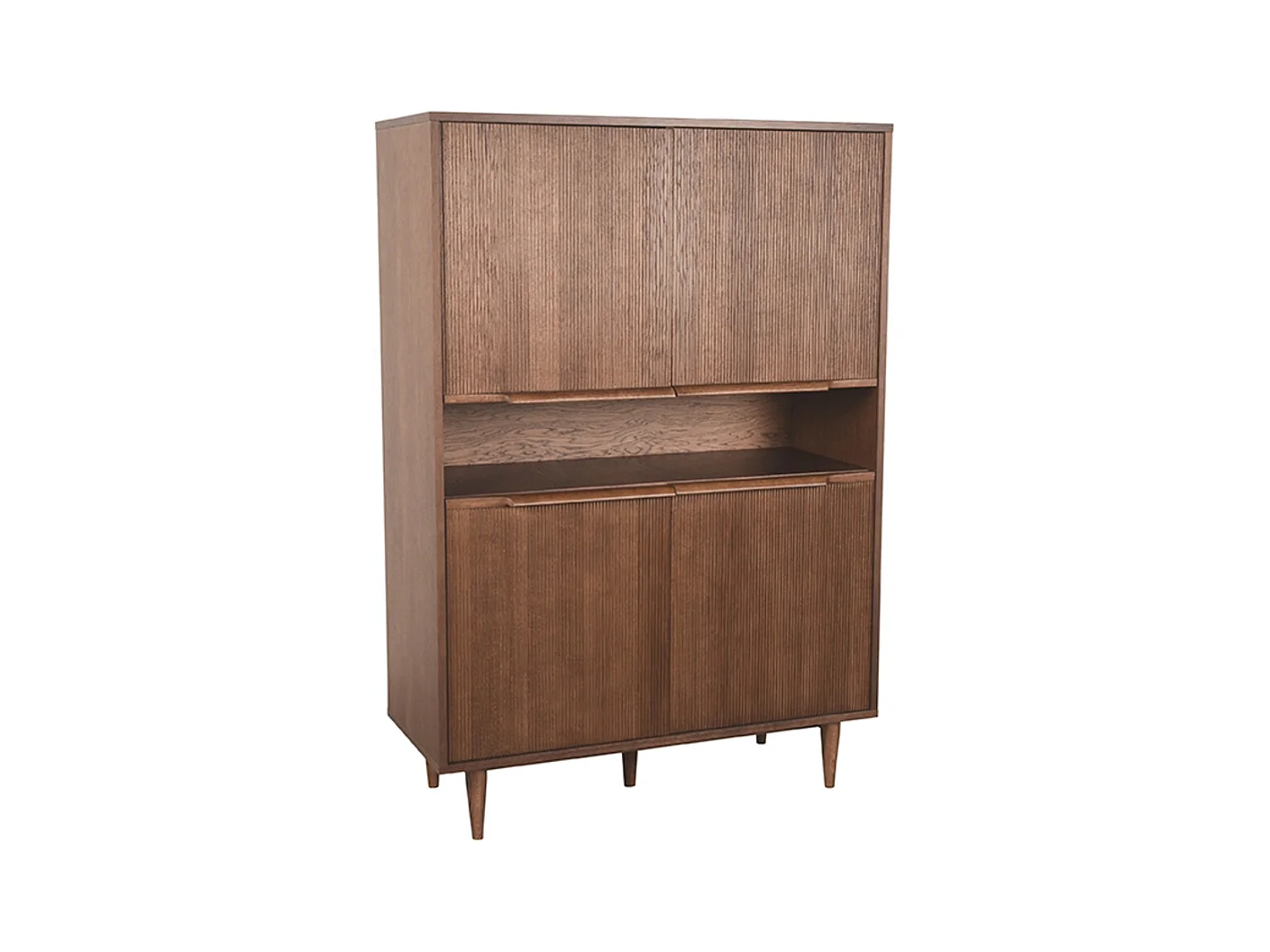 Armoire Jule - Marron - Chêne - 110 cm