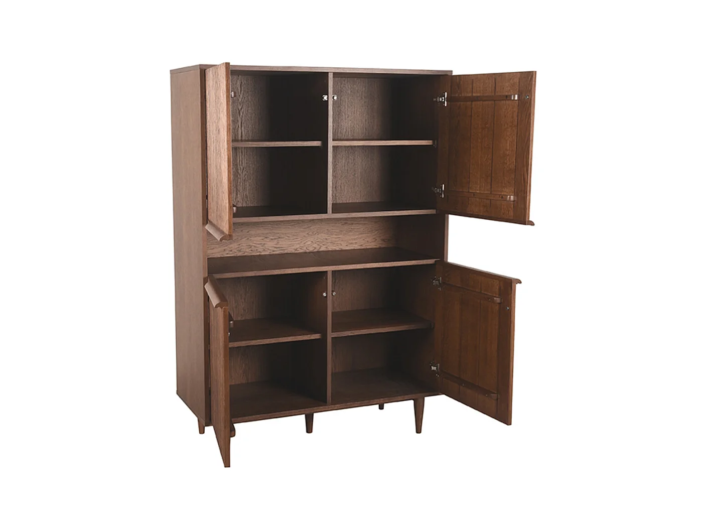 Armoire Jule - Marron - Chêne - 110 cm