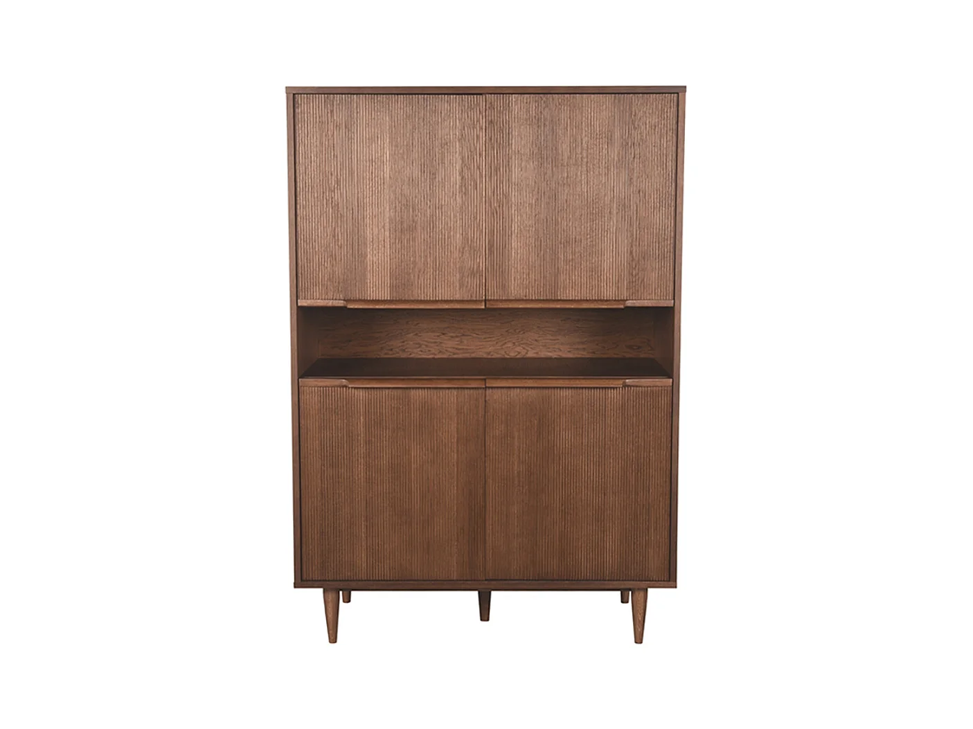Armoire Jule - Marron - Chêne - 110 cm