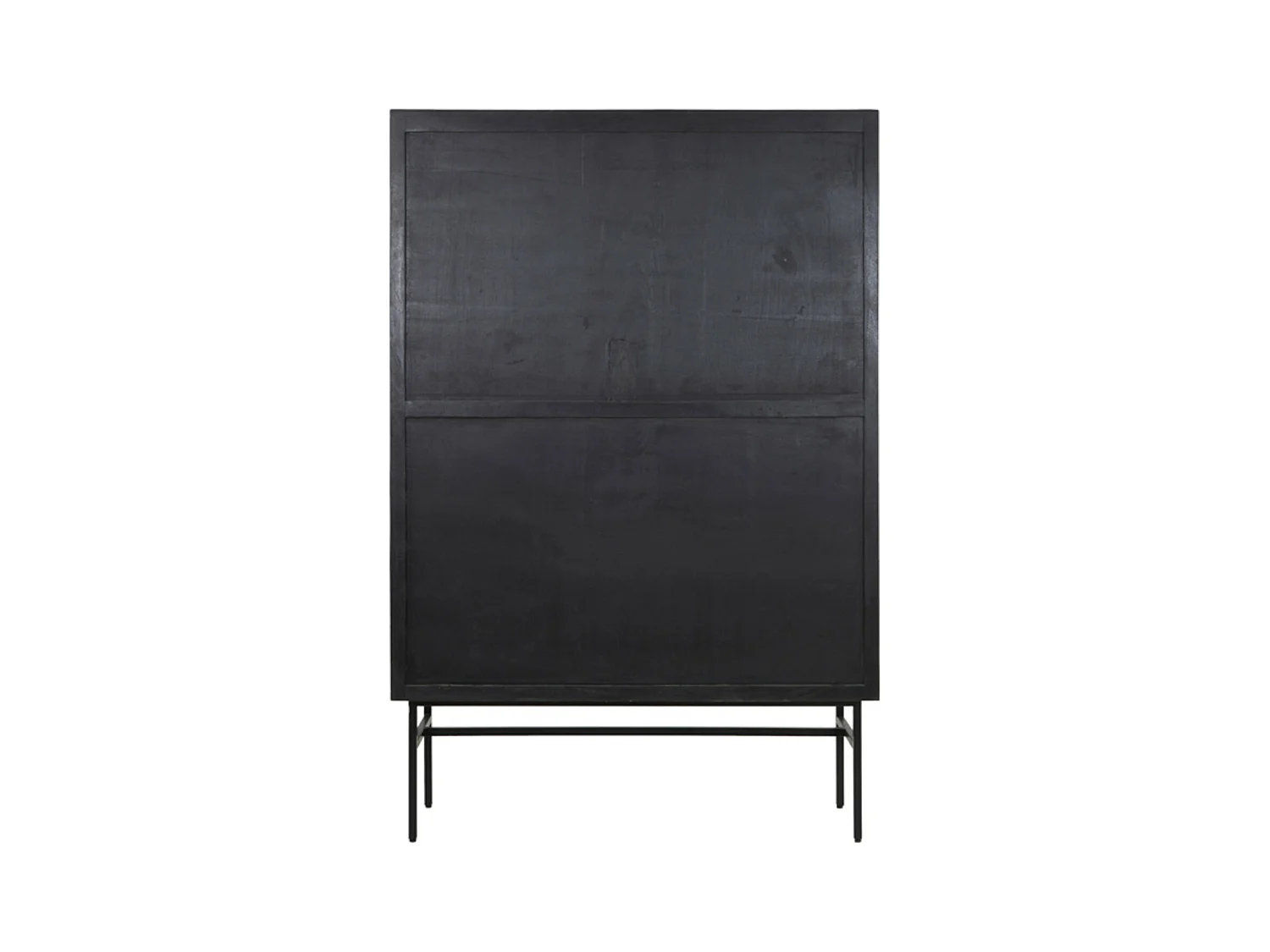 Kast ABAGE - 120x40x180cm - Zwart