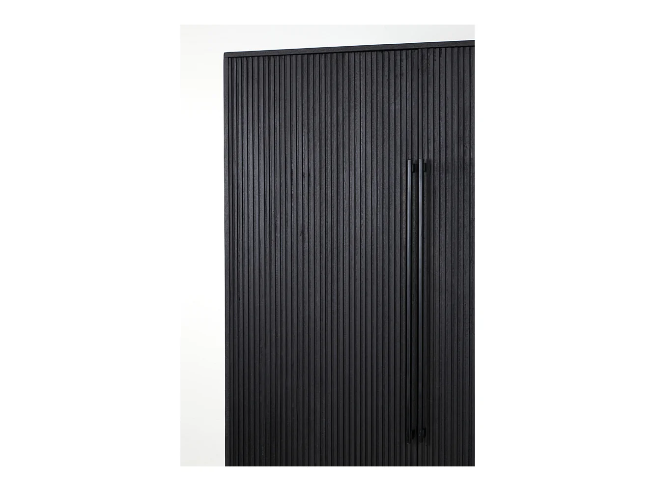 Kast ABAGE - 120x40x180cm - Zwart