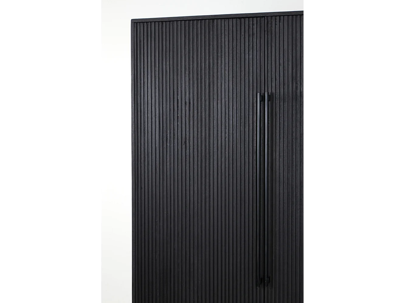 Schrank ABAGE - 120x40x180cm - Schwarz