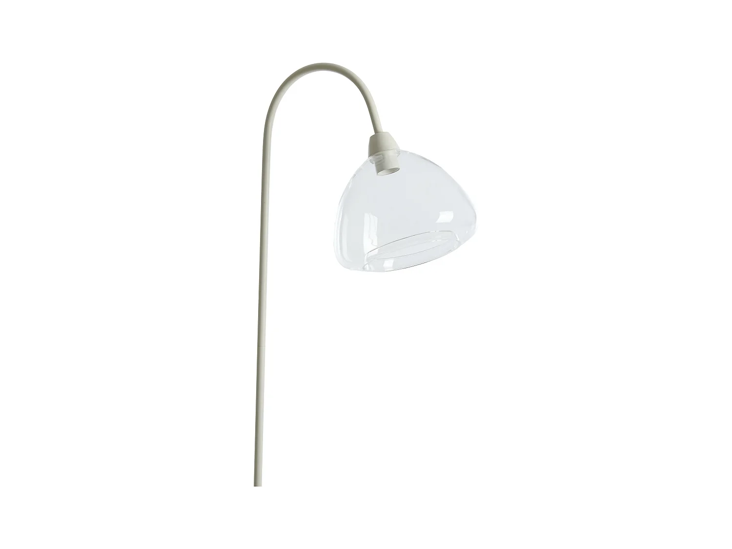 Lampadaire BISHO - 47x28x160cm - Blanc