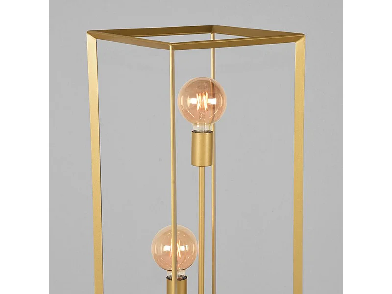 Stehlampe Tetto - Antikgold - Metall