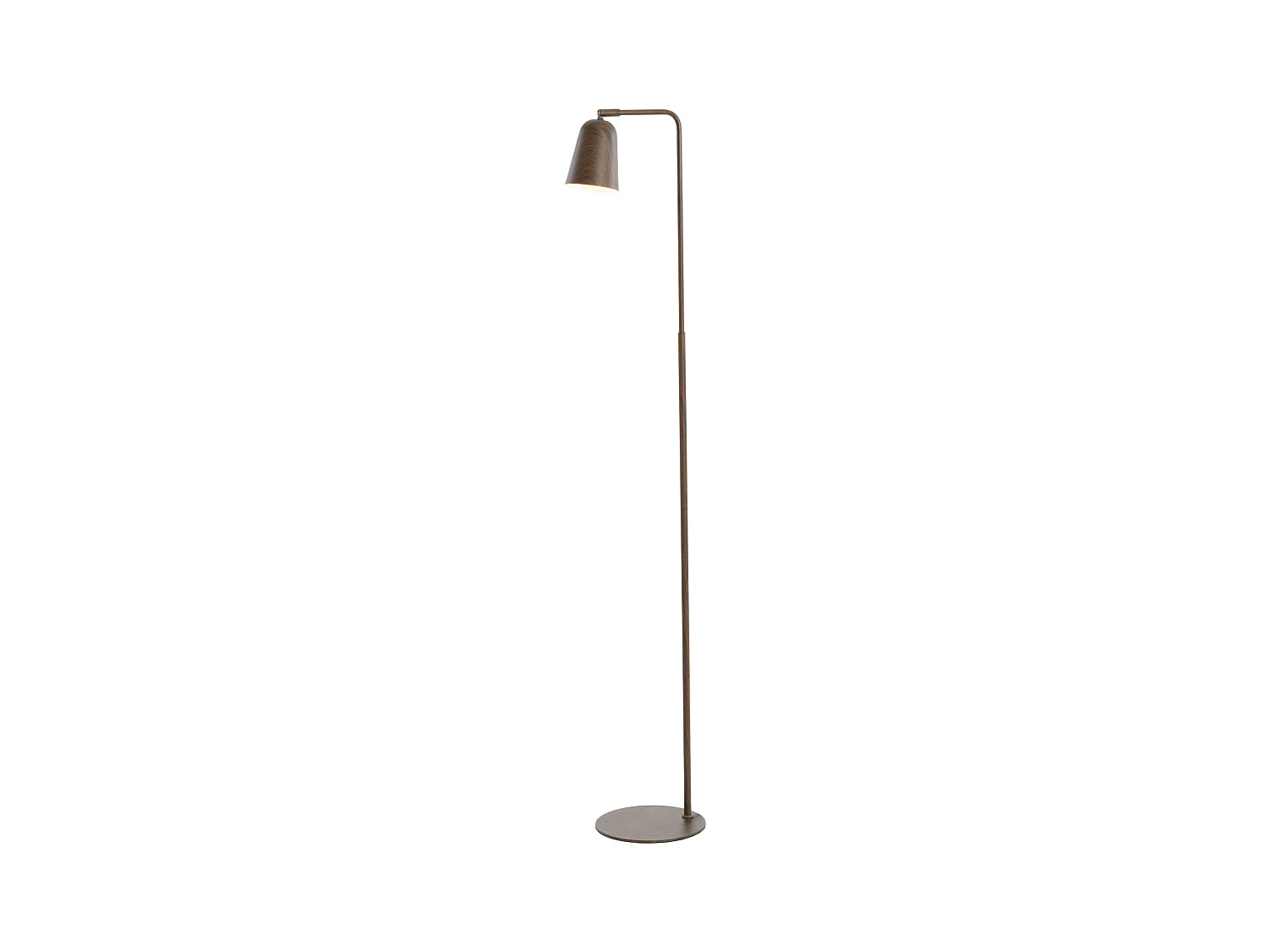 Lampadaire SALOMO - 32,5x23x147cm - Marron