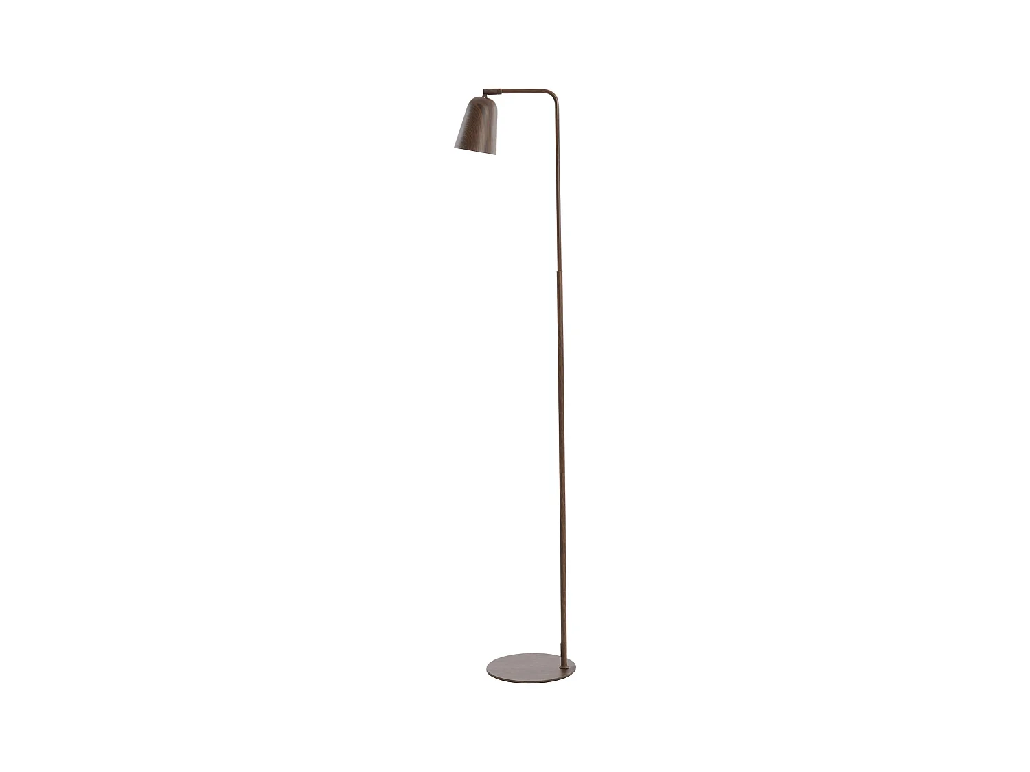 Lampadaire SALOMO - 32,5x23x147cm - Marron