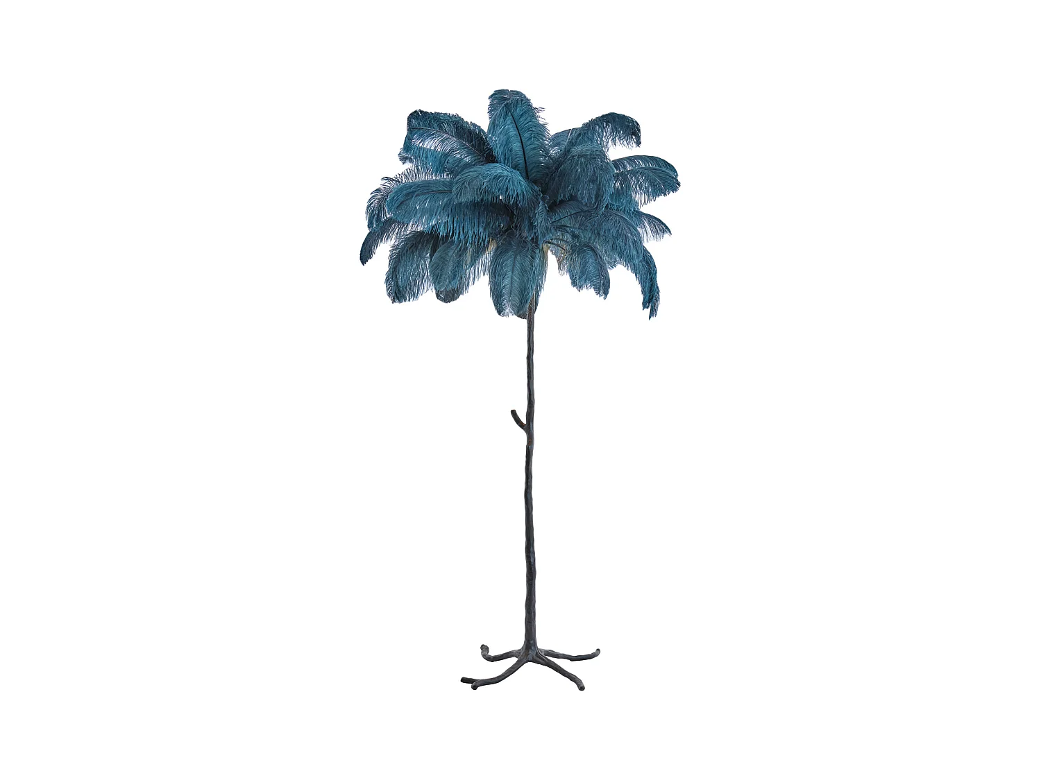 Lampadaire FEATHER - Ø95x180cm - Bleu