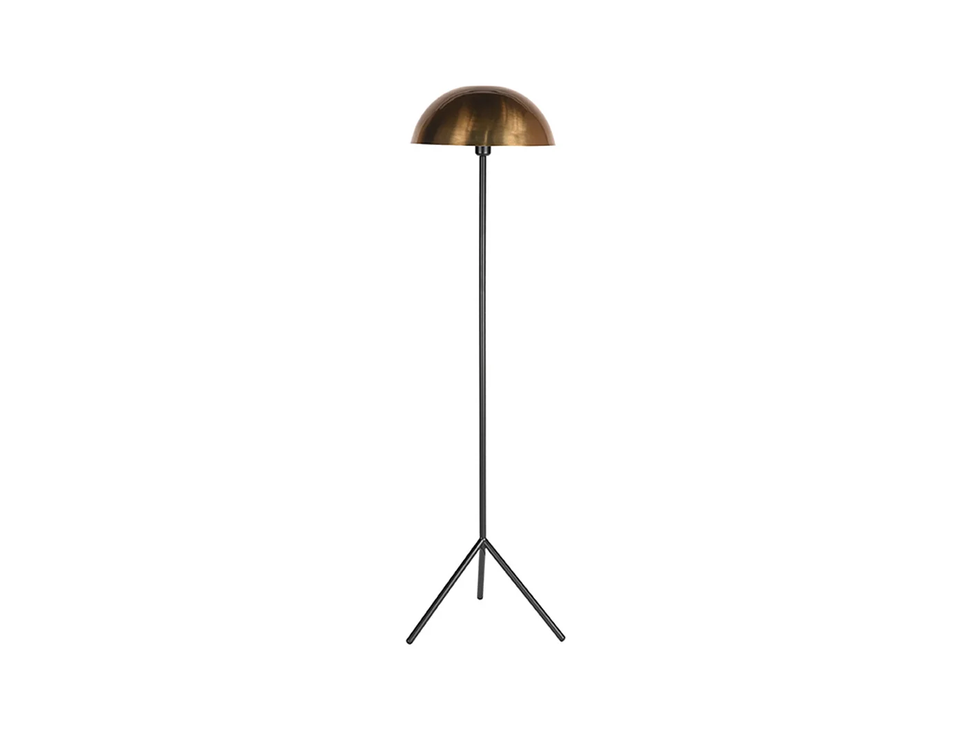 Lampadaire Globe - Doré - Métal