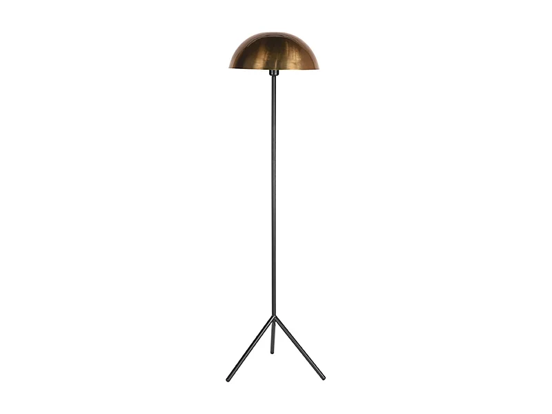Stehlampe Globe - Gold - Metall