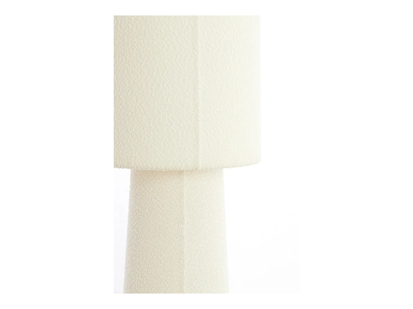 Lampadaire MICKY - Ø40x165cm - Blanc