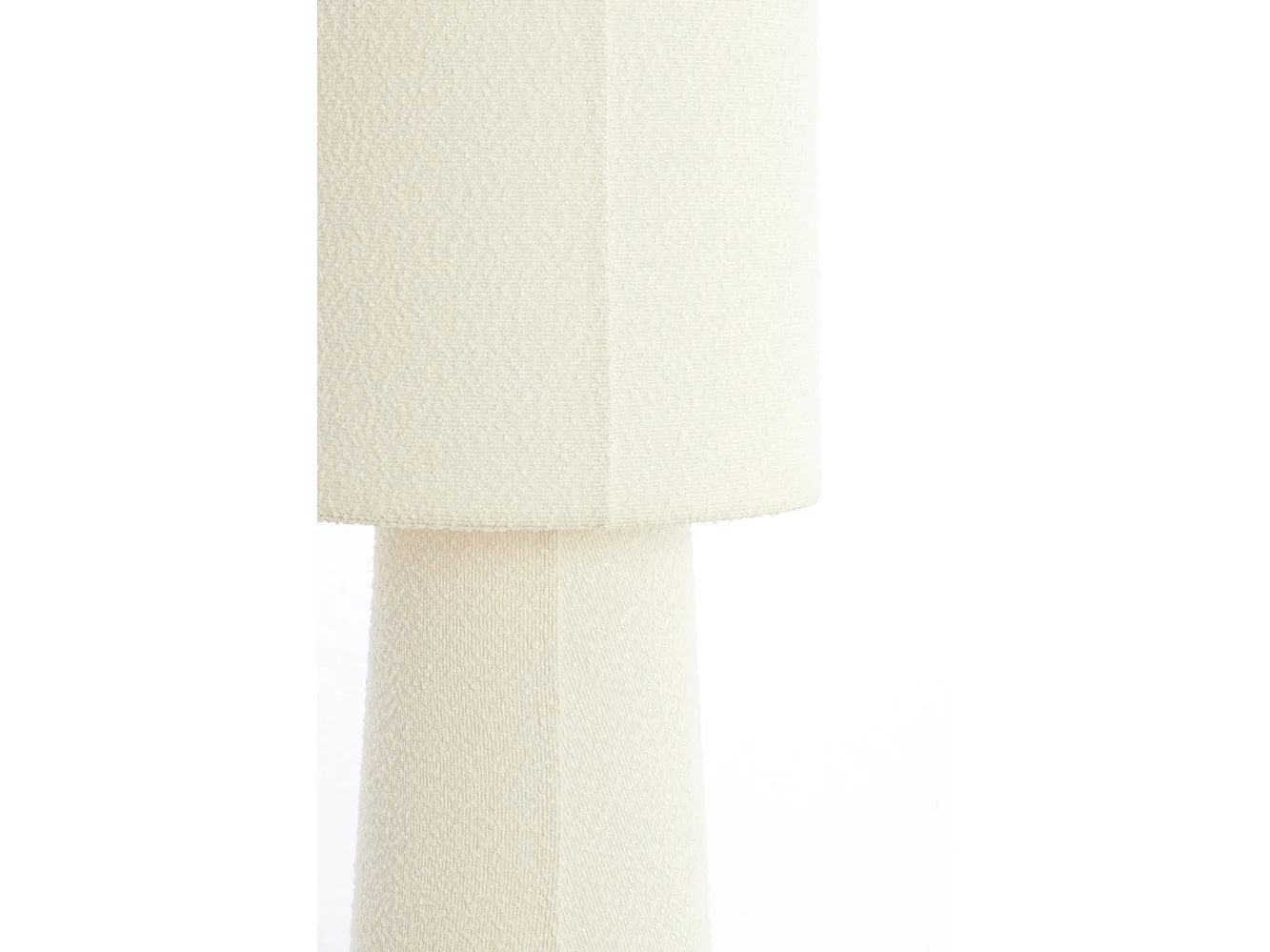 Lampadaire MICKY - Ø40x165cm - Blanc
