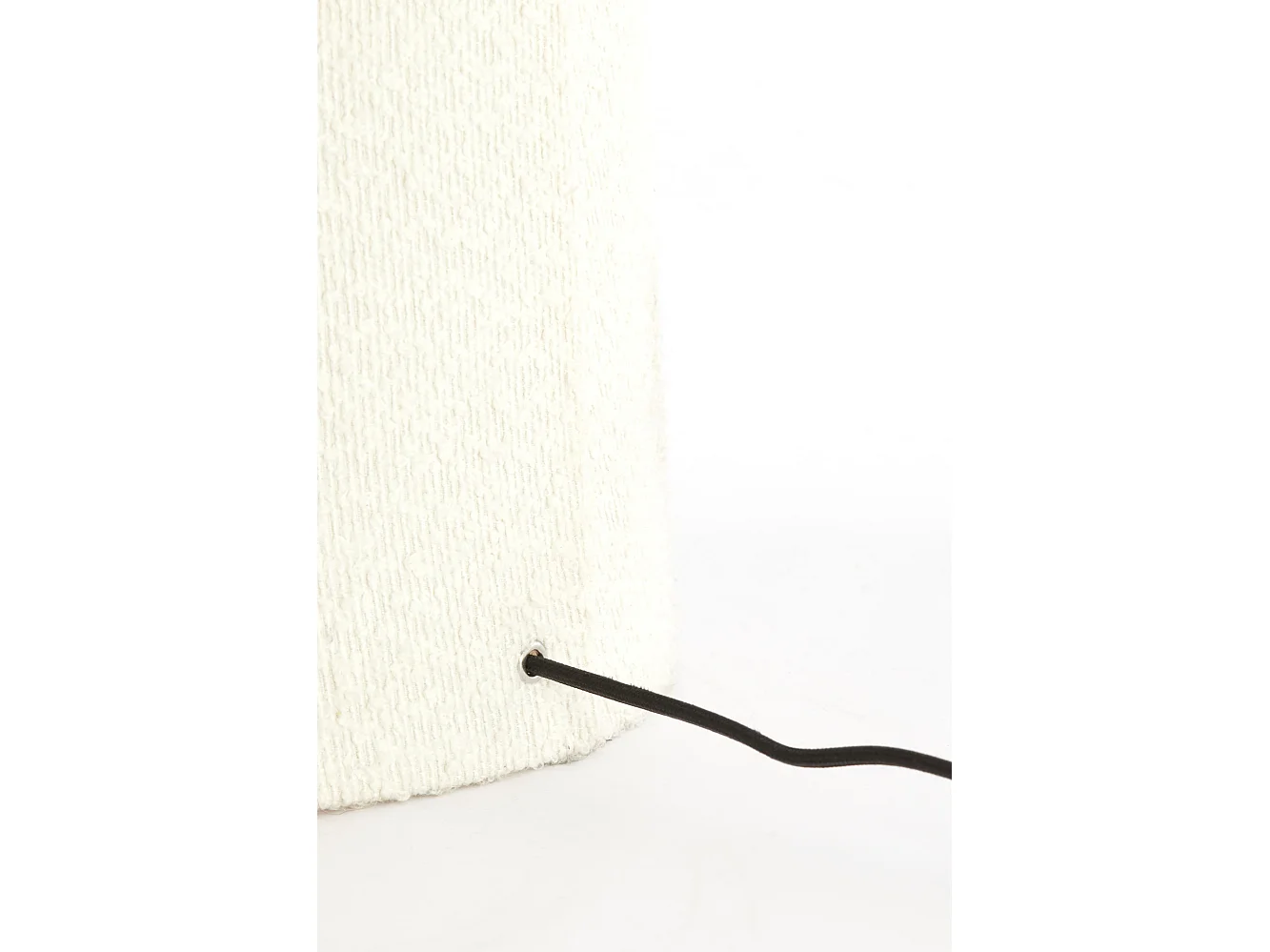 Lampadaire MICKY - Ø40x165cm - Blanc
