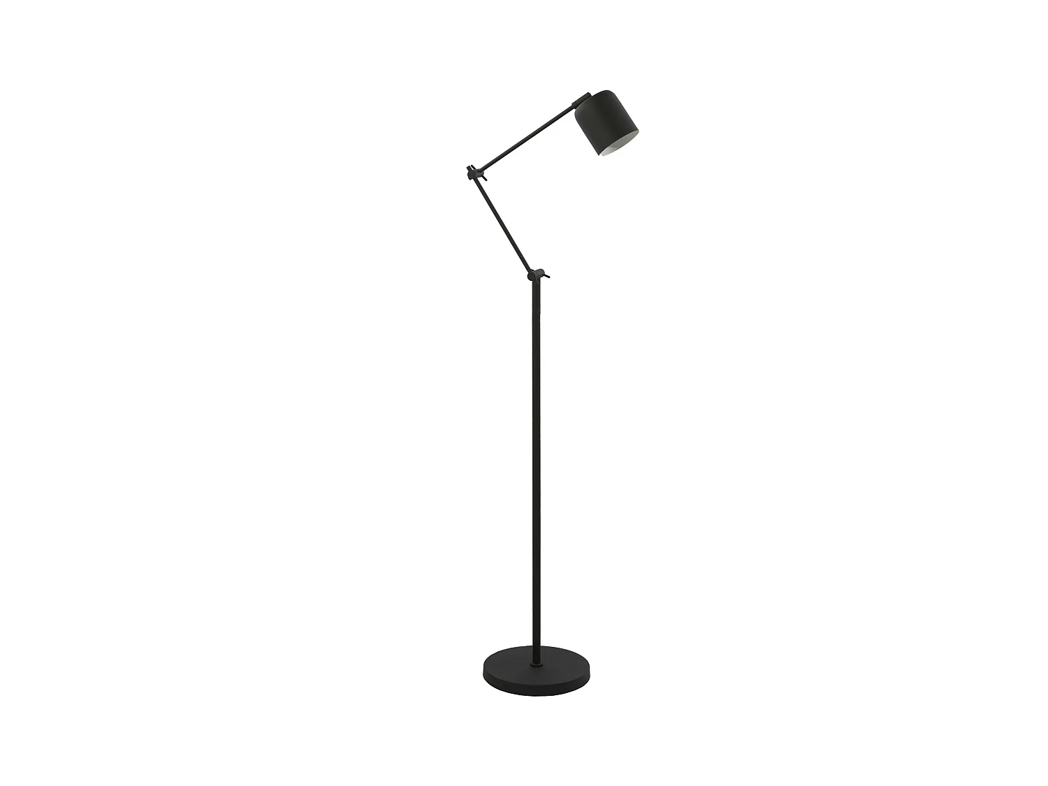 Lampadaire RIJEKA - 73x25x150cm - Noir