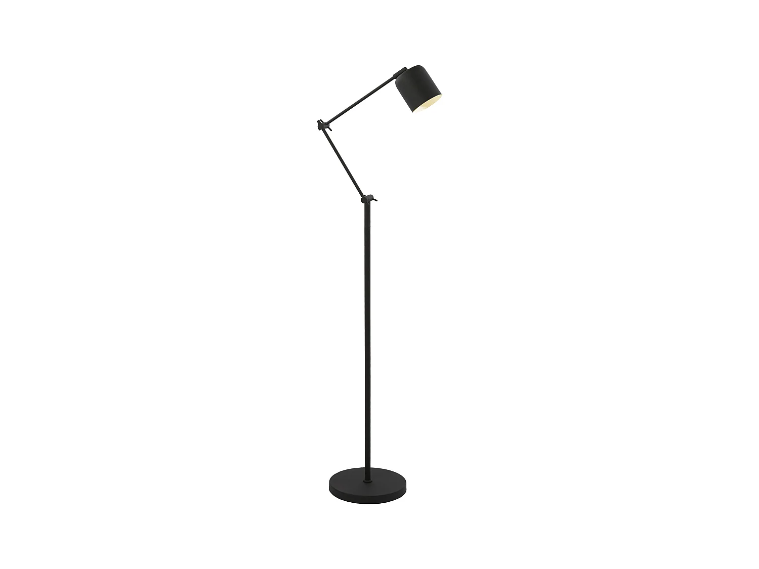 Lampadaire RIJEKA - 73x25x150cm - Noir