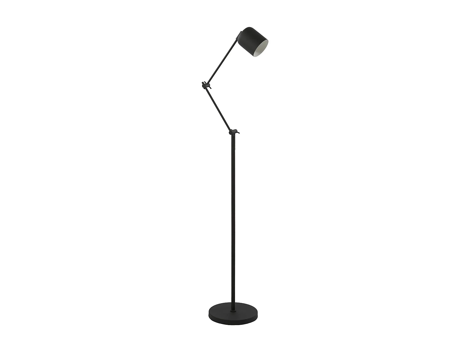 Lampadaire RIJEKA - 73x25x150cm - Noir